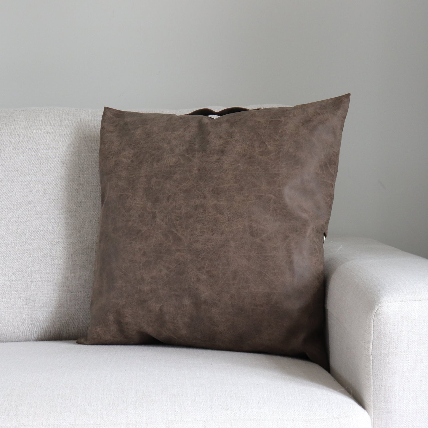 TP043-Brown Faux Leather
