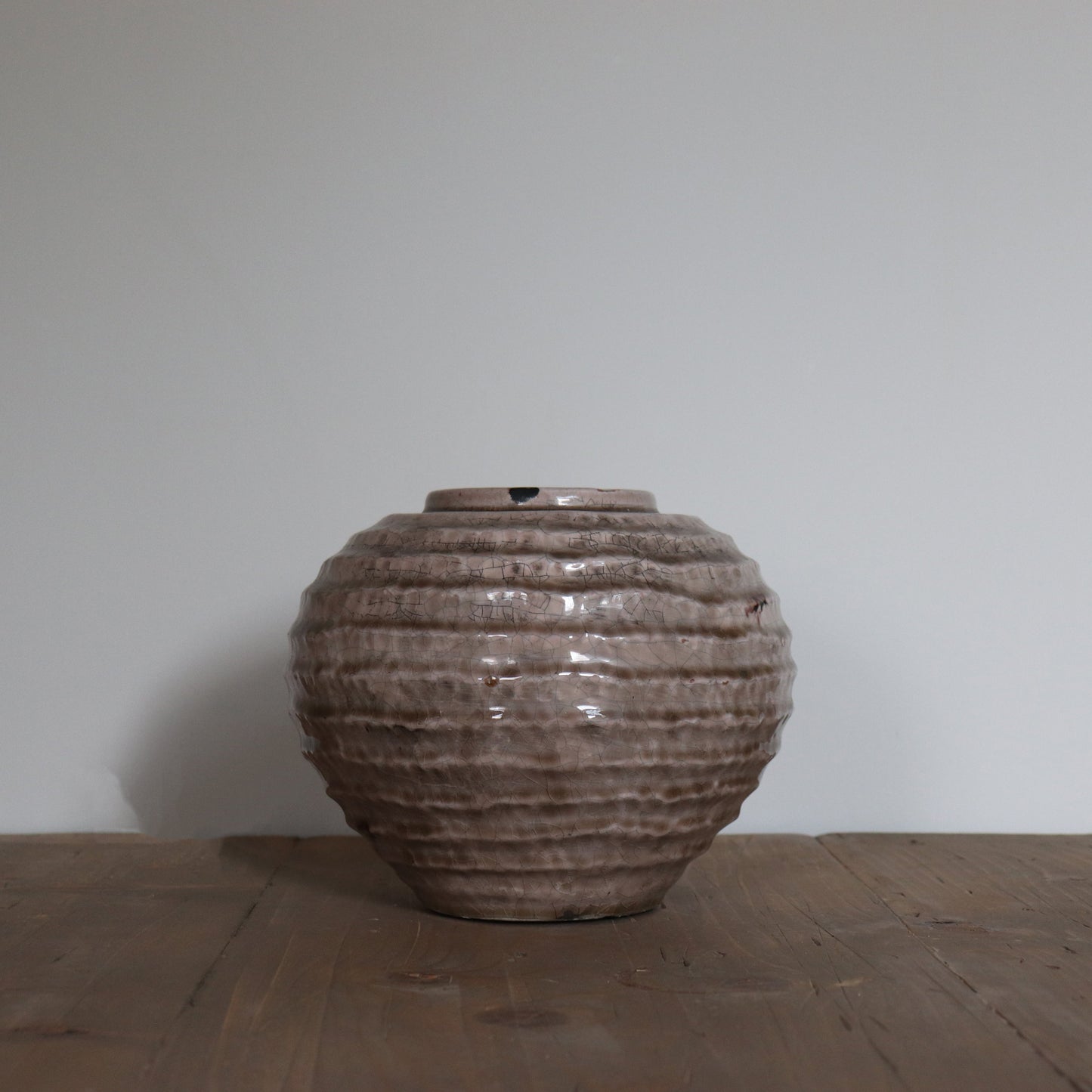 Ribbed Vase