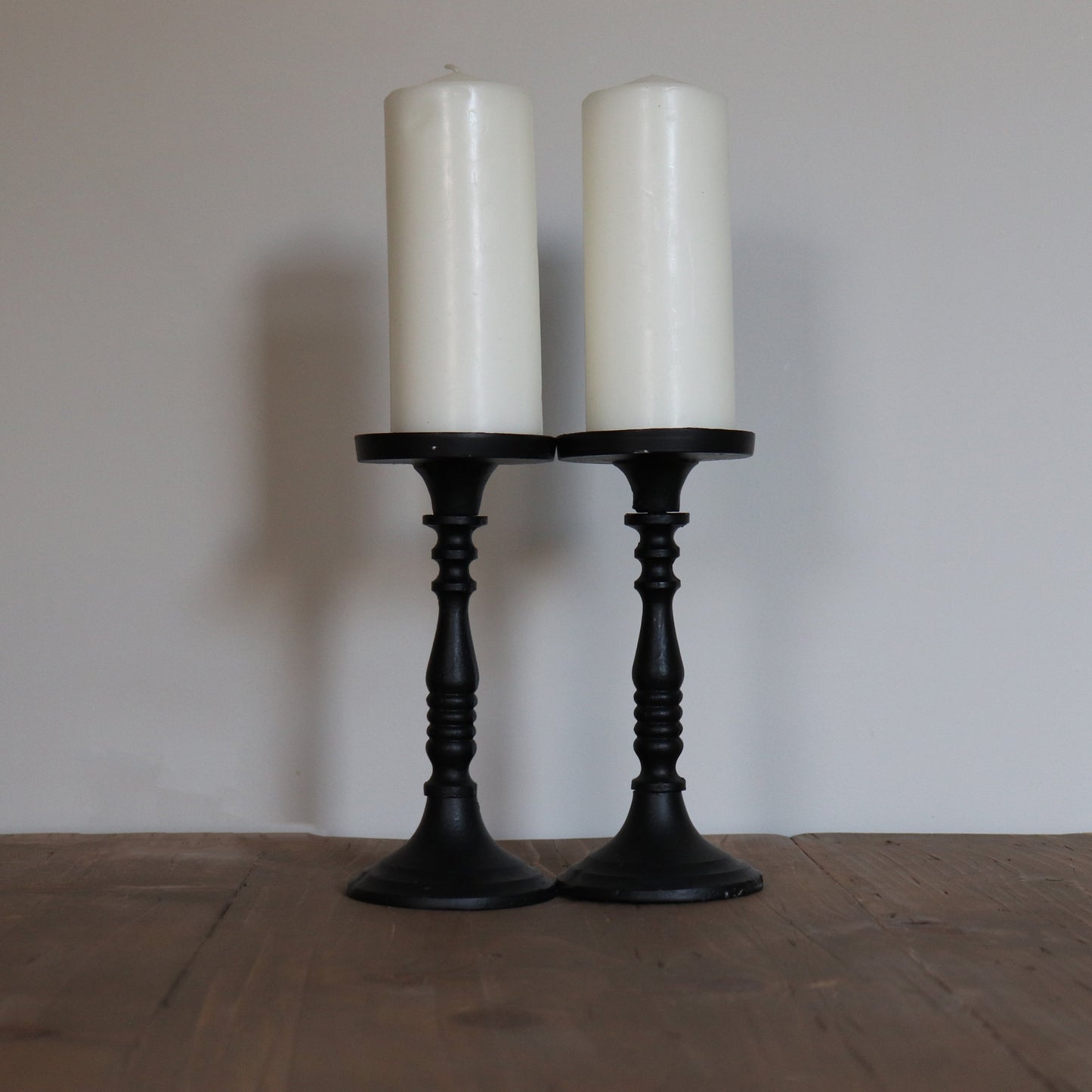 Black Metal Candle Sticks