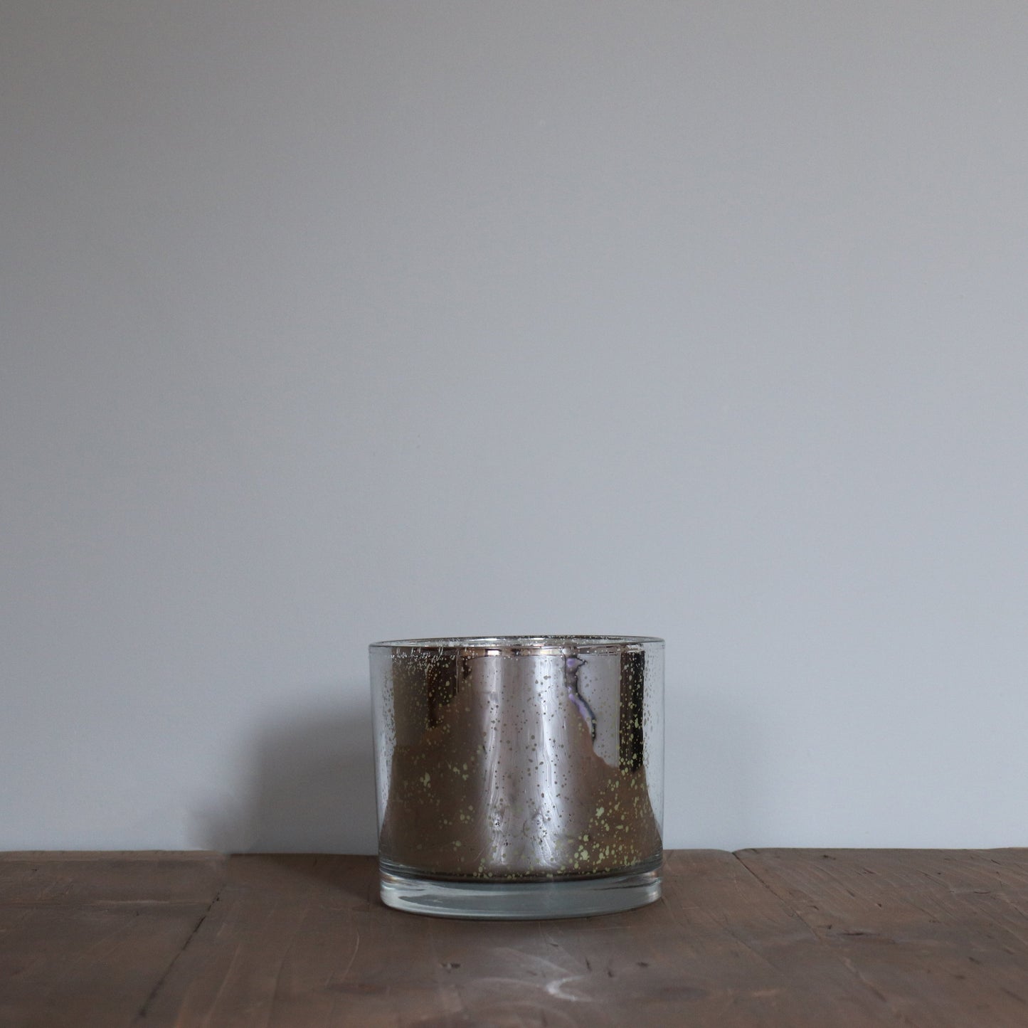 Large Silver Candle