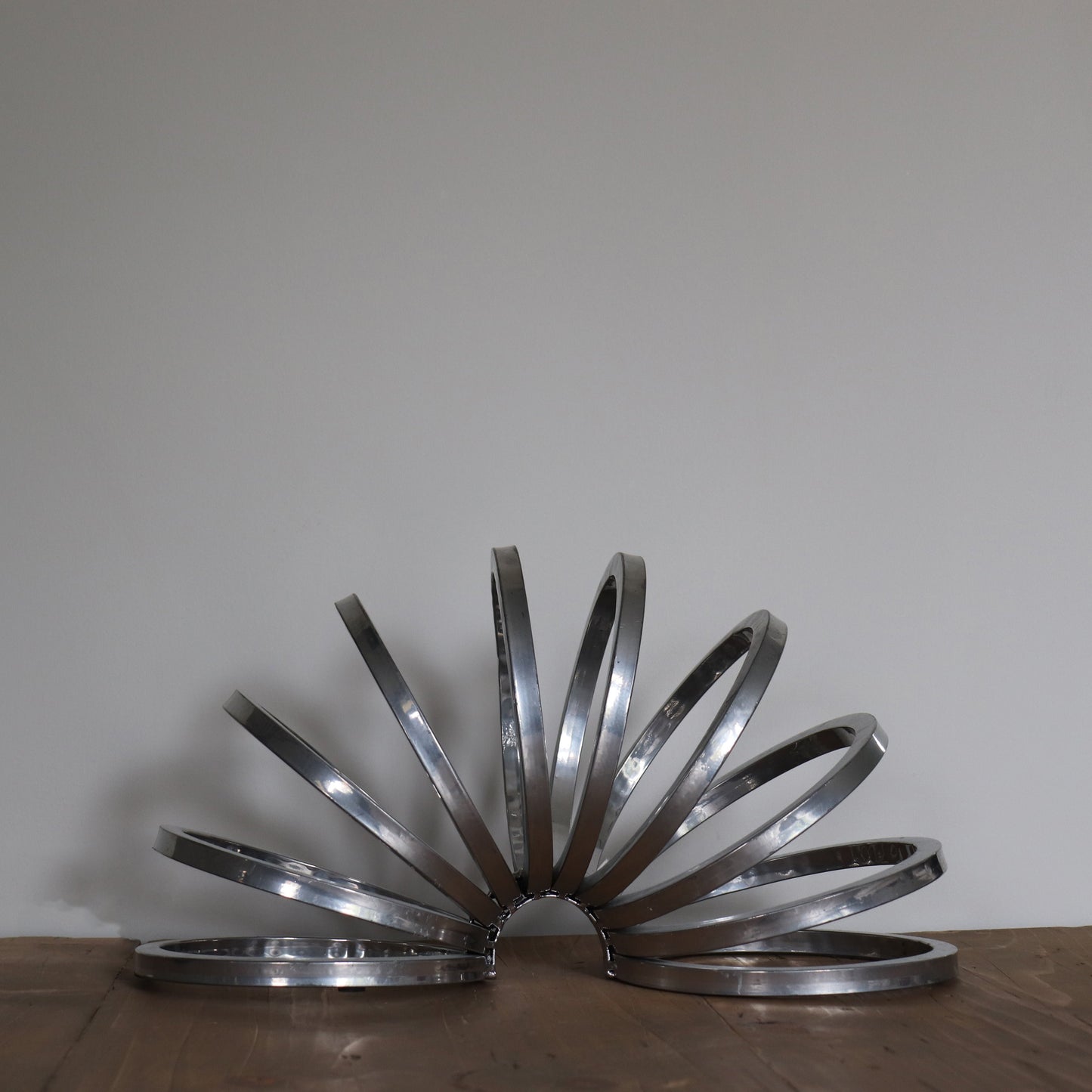 Chrome Metal Sculpture