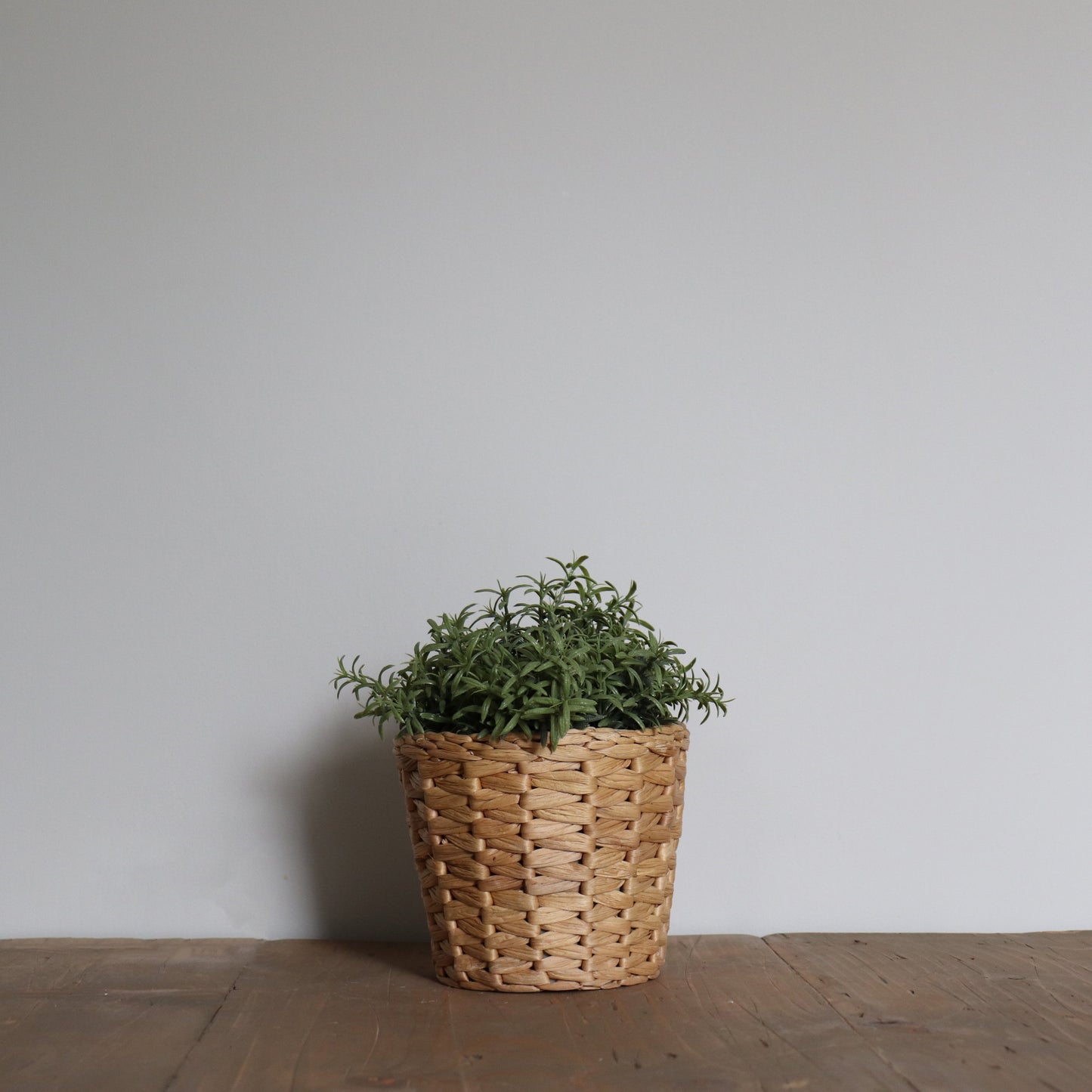 Wicker Pot Faux Greenery 2