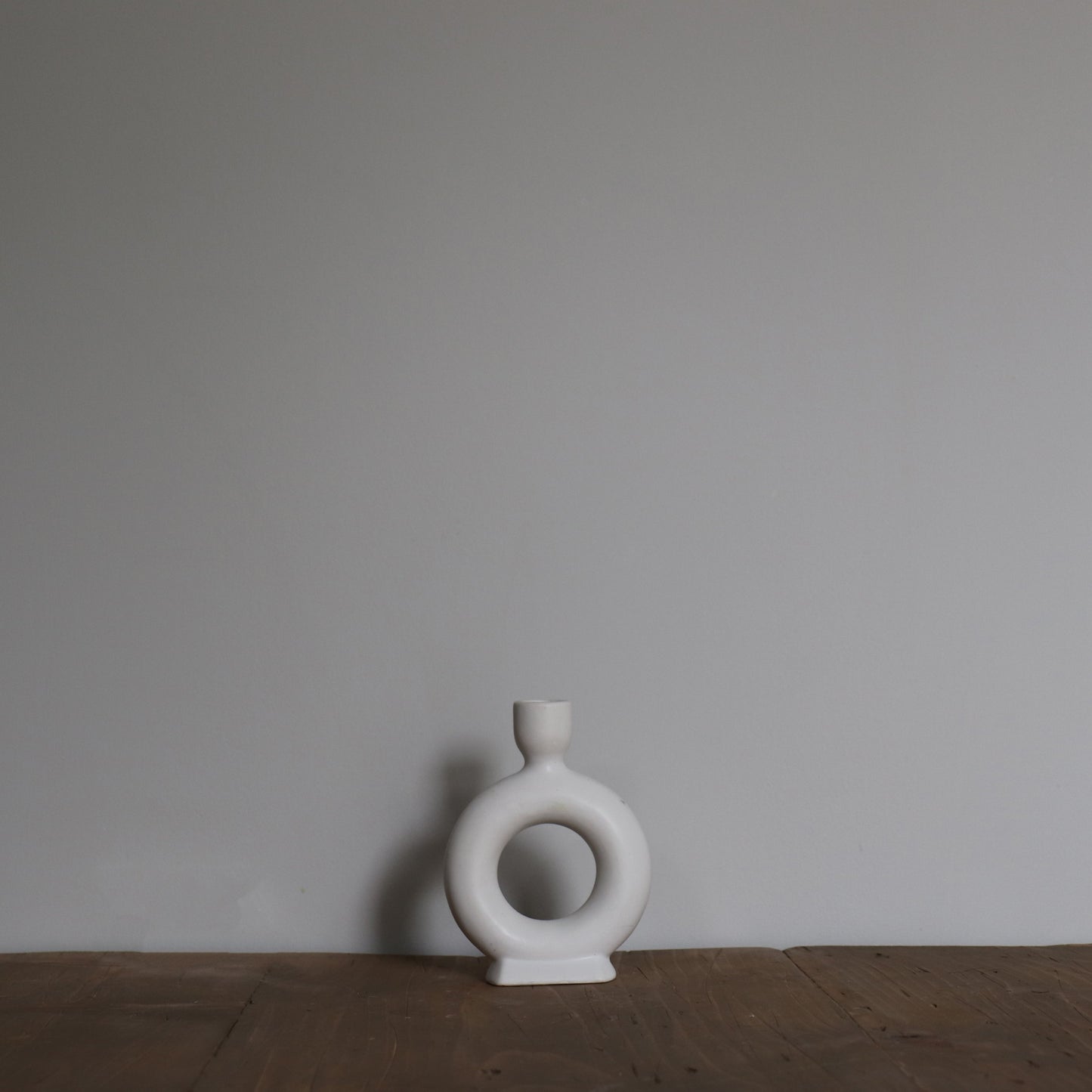Mini White Round Vase
