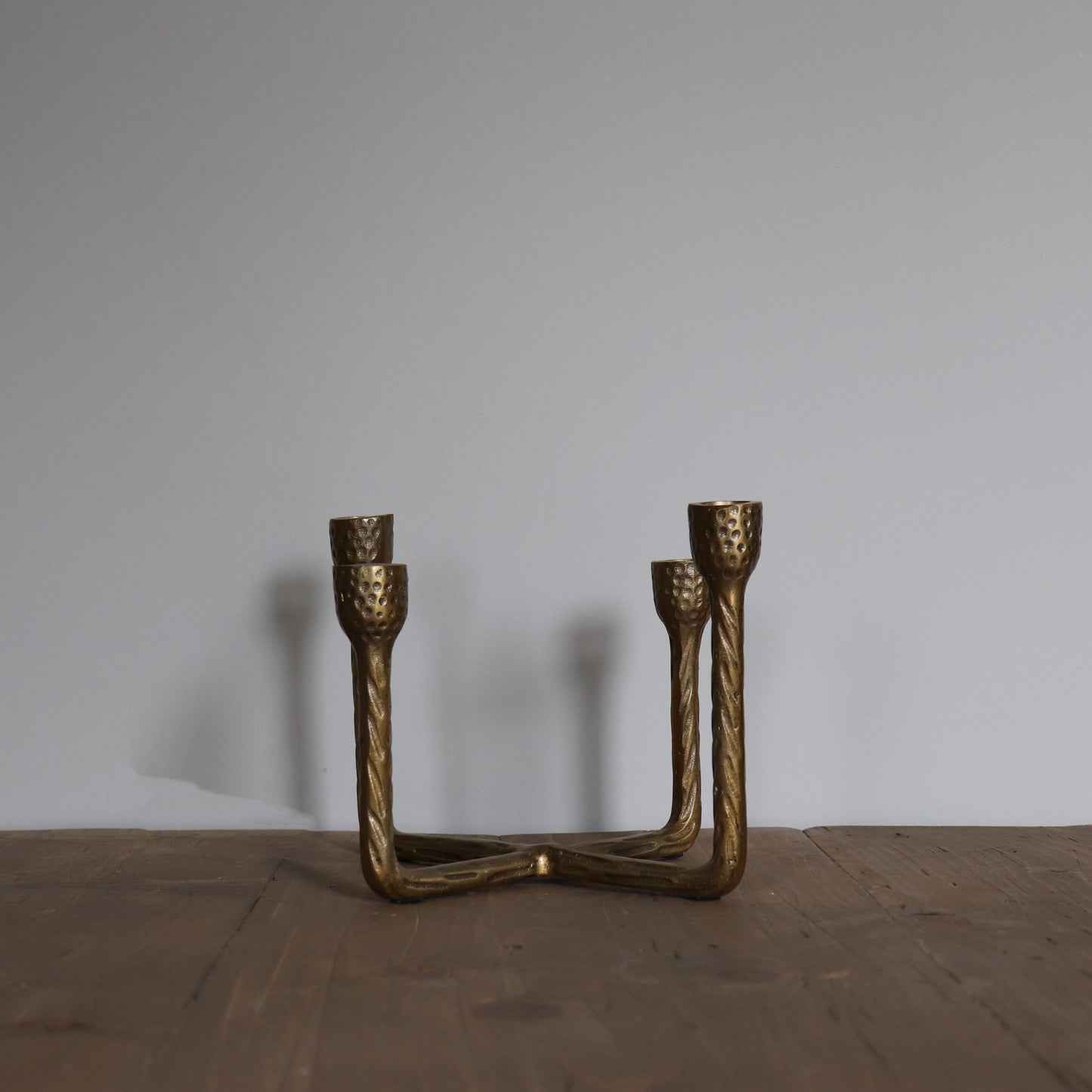 Gold Candle Holder