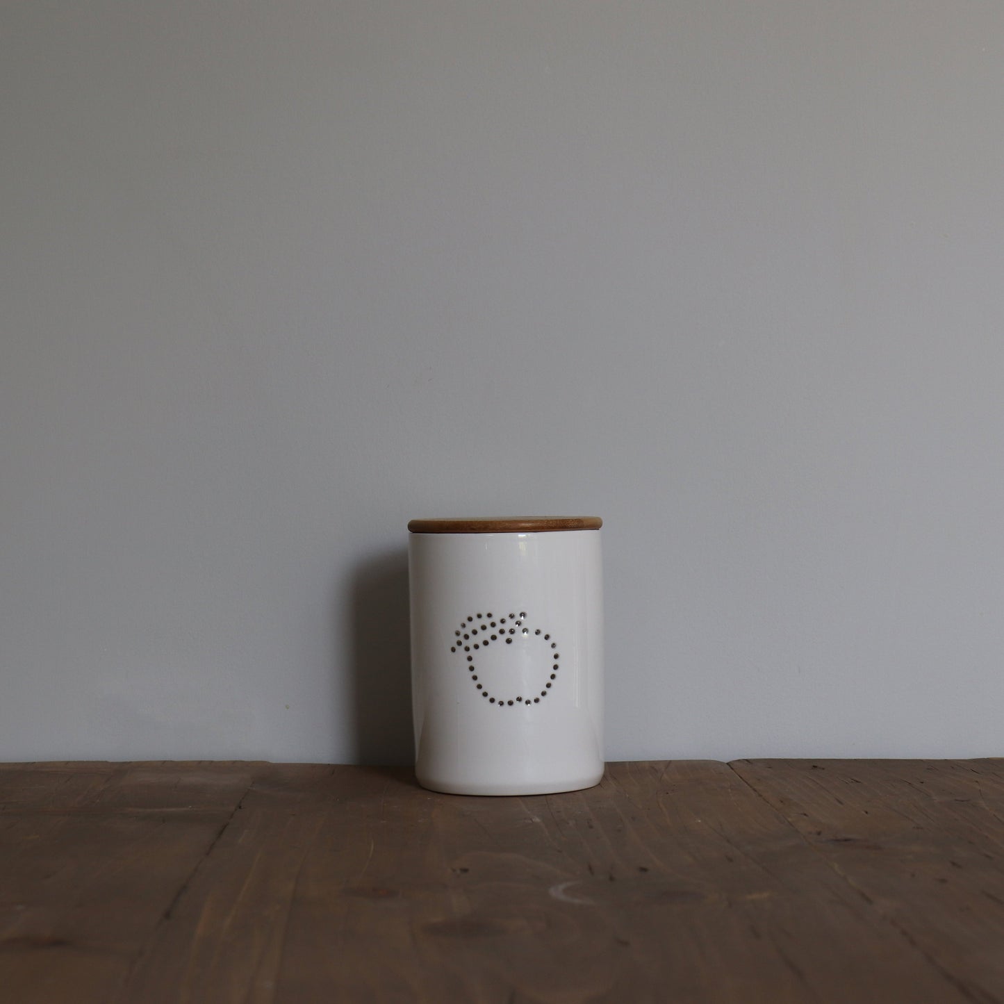 White Ceramic Jar