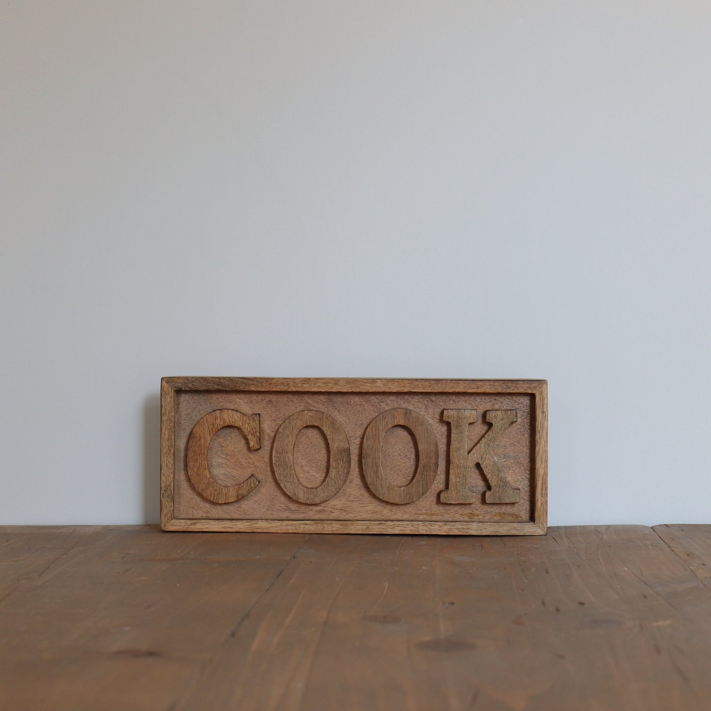 Wooden Cook Sign