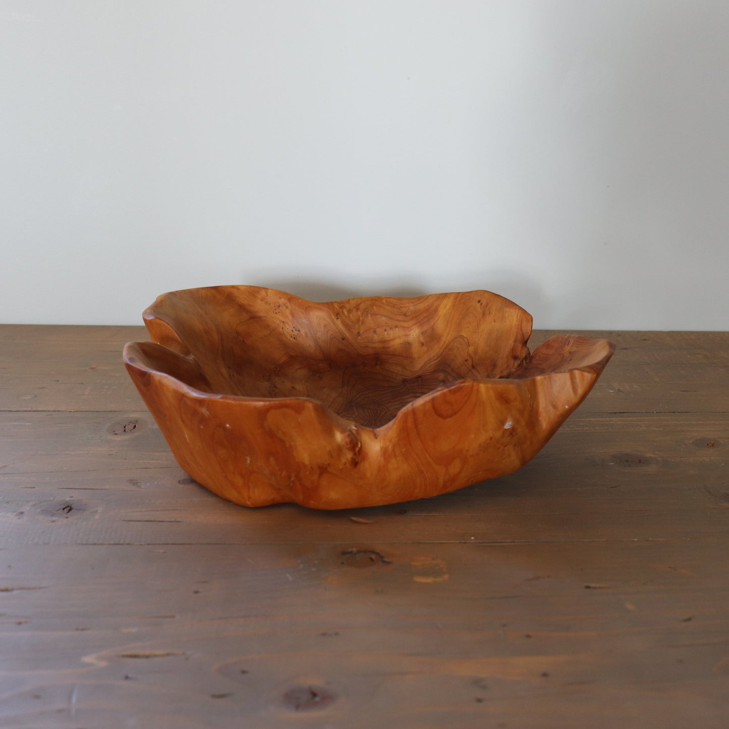 Rustic Wooden Bowl