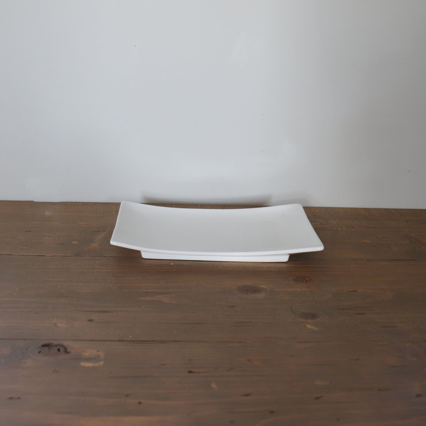 White Rectangular Tray