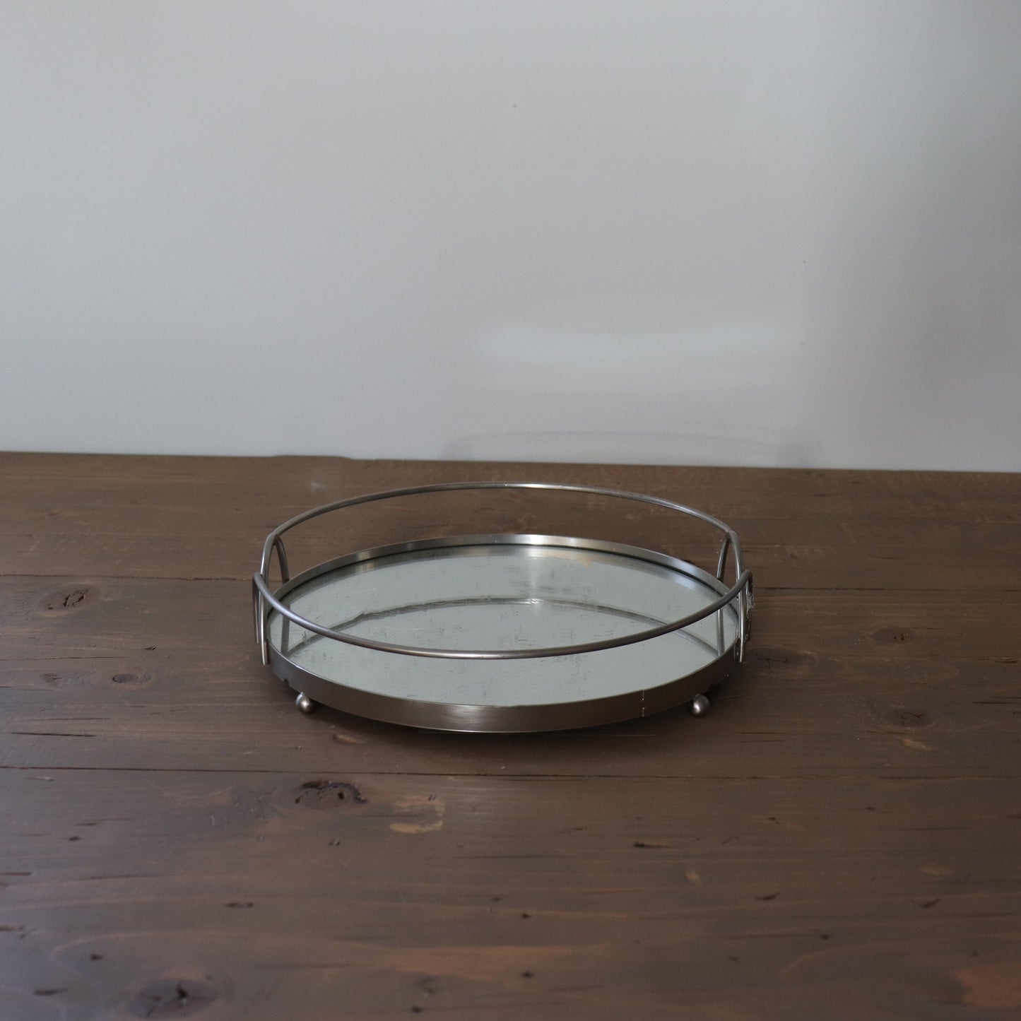 Round Mirror Tray