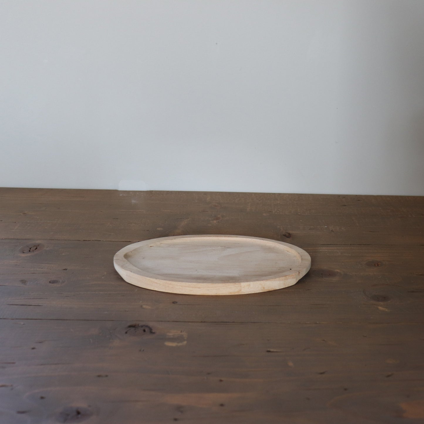 Wooden Oval Tray