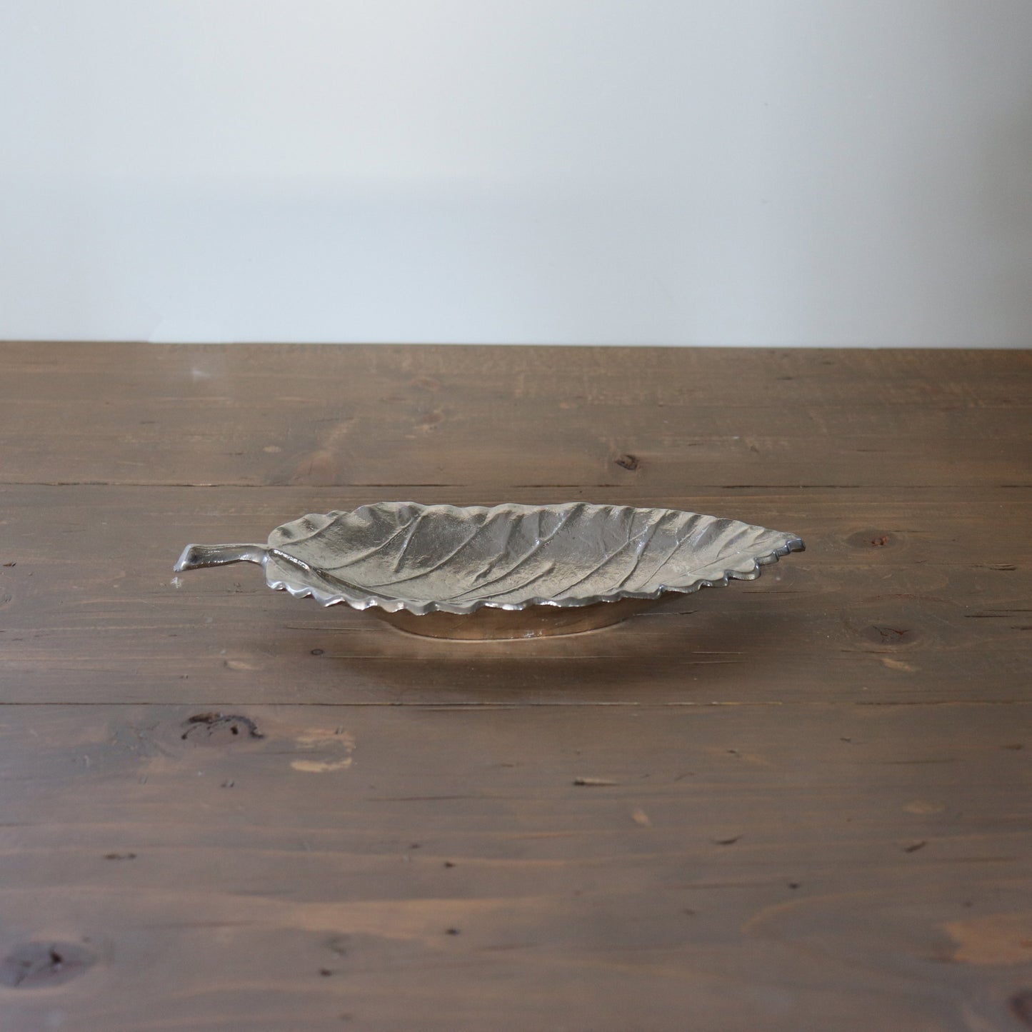 Chrome Leaf Tray