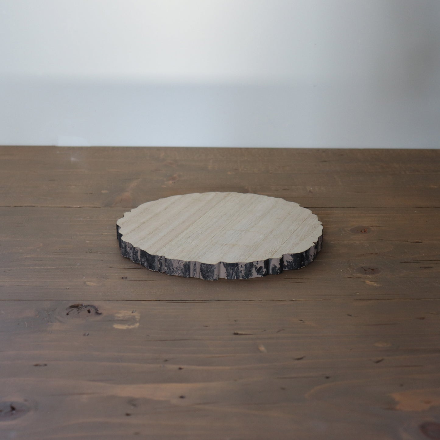 Small Round Wooden Tray
