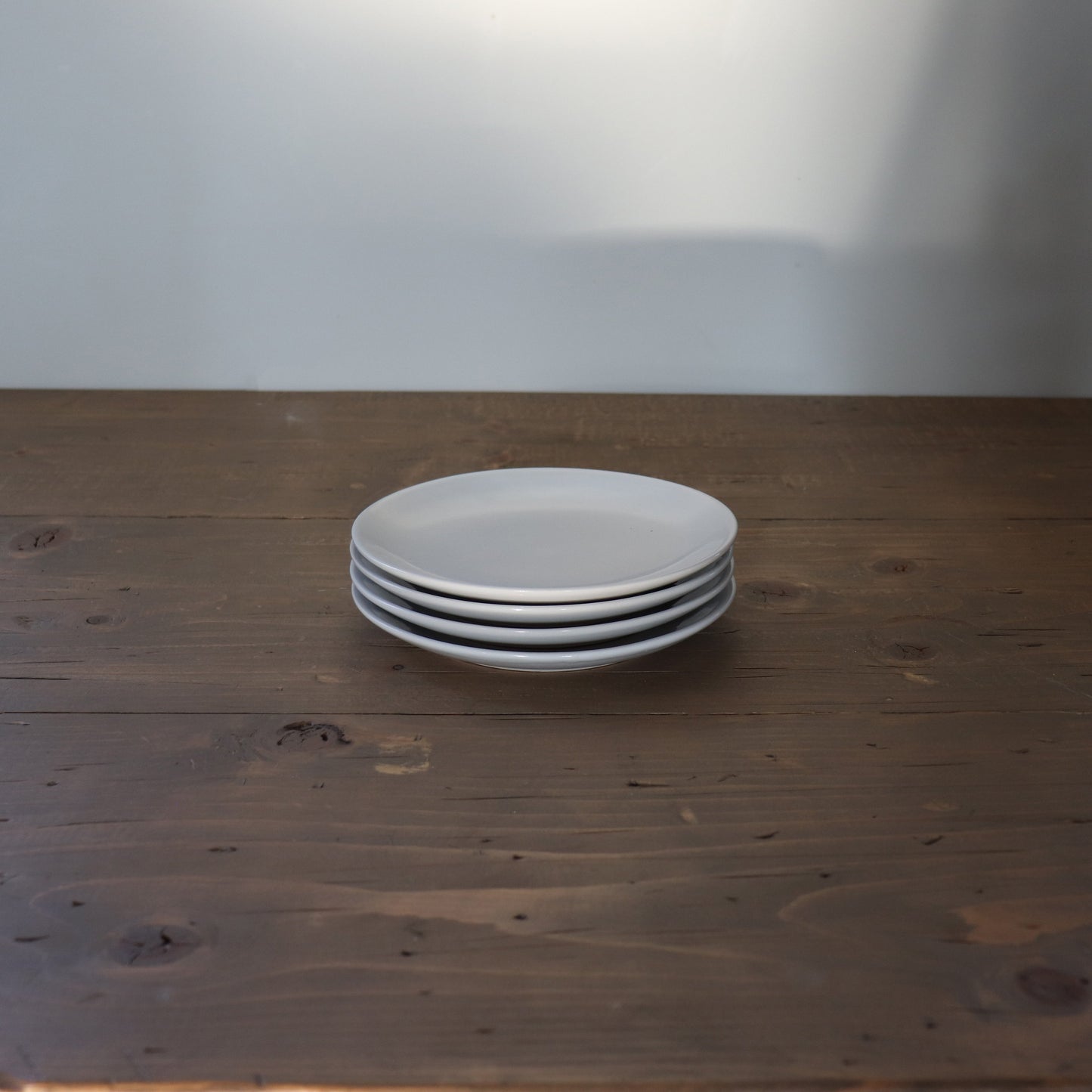Set of 4 Small White Plates