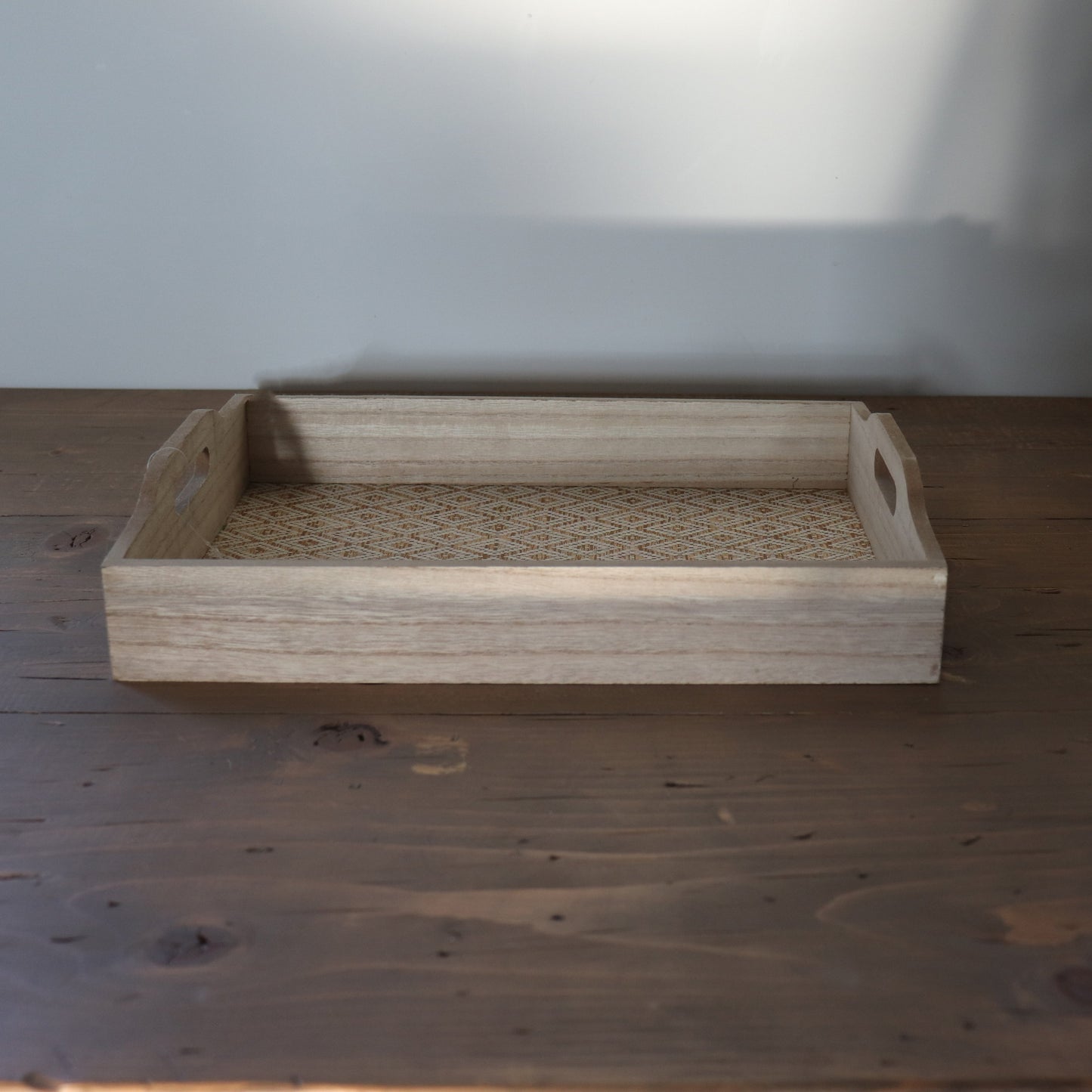 Wooden Patterned Tray