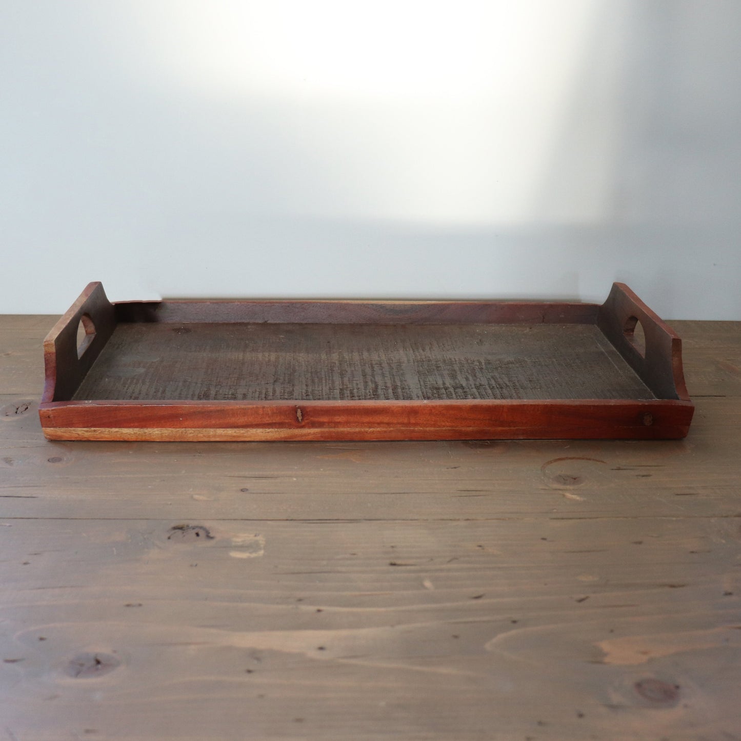 Long Rectangle Wooden Tray