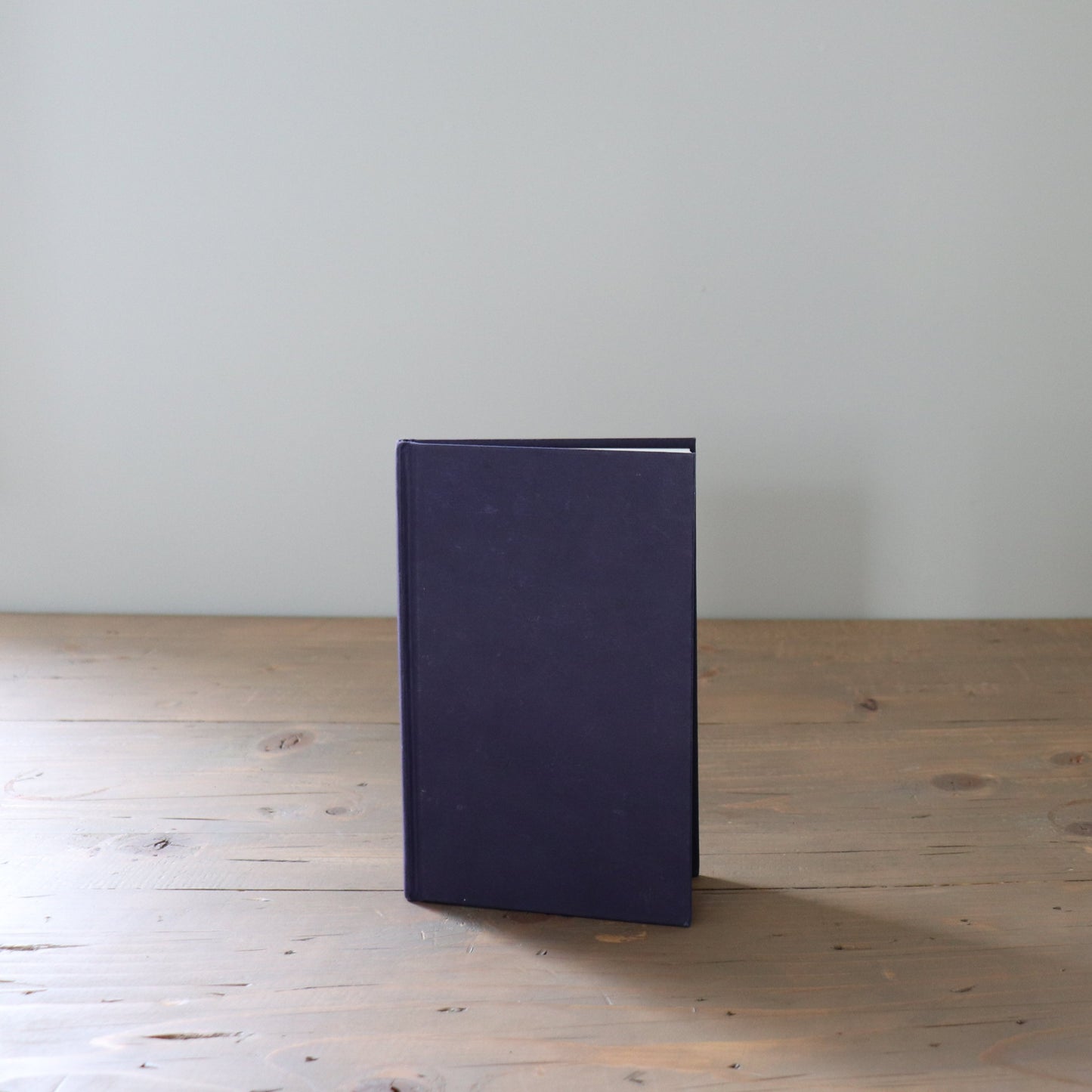 Small Blue Hardcover Book