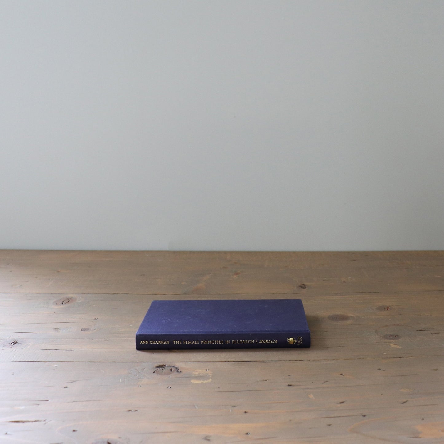 Small Blue Hardcover Book