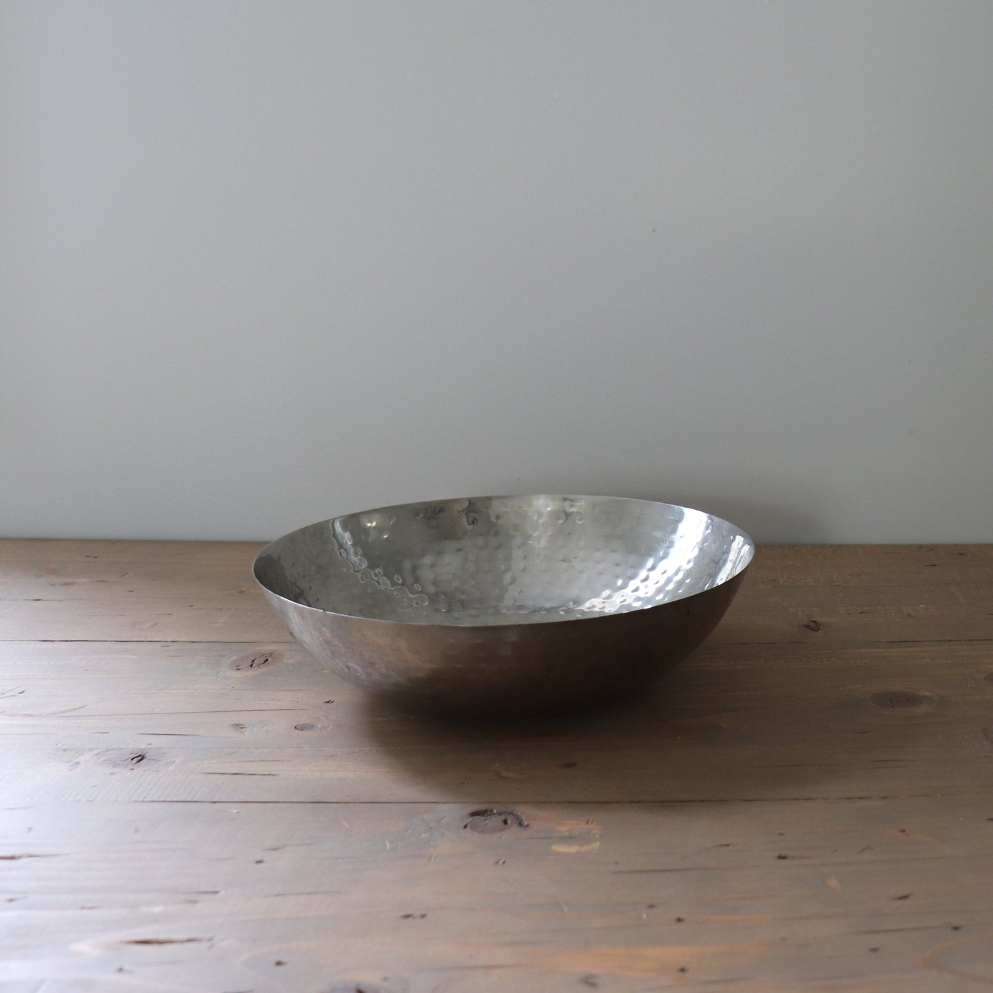 Silver Indented Bowl