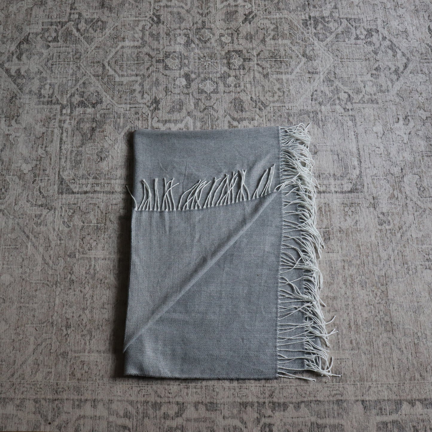 TB010-Grey & White Stripped