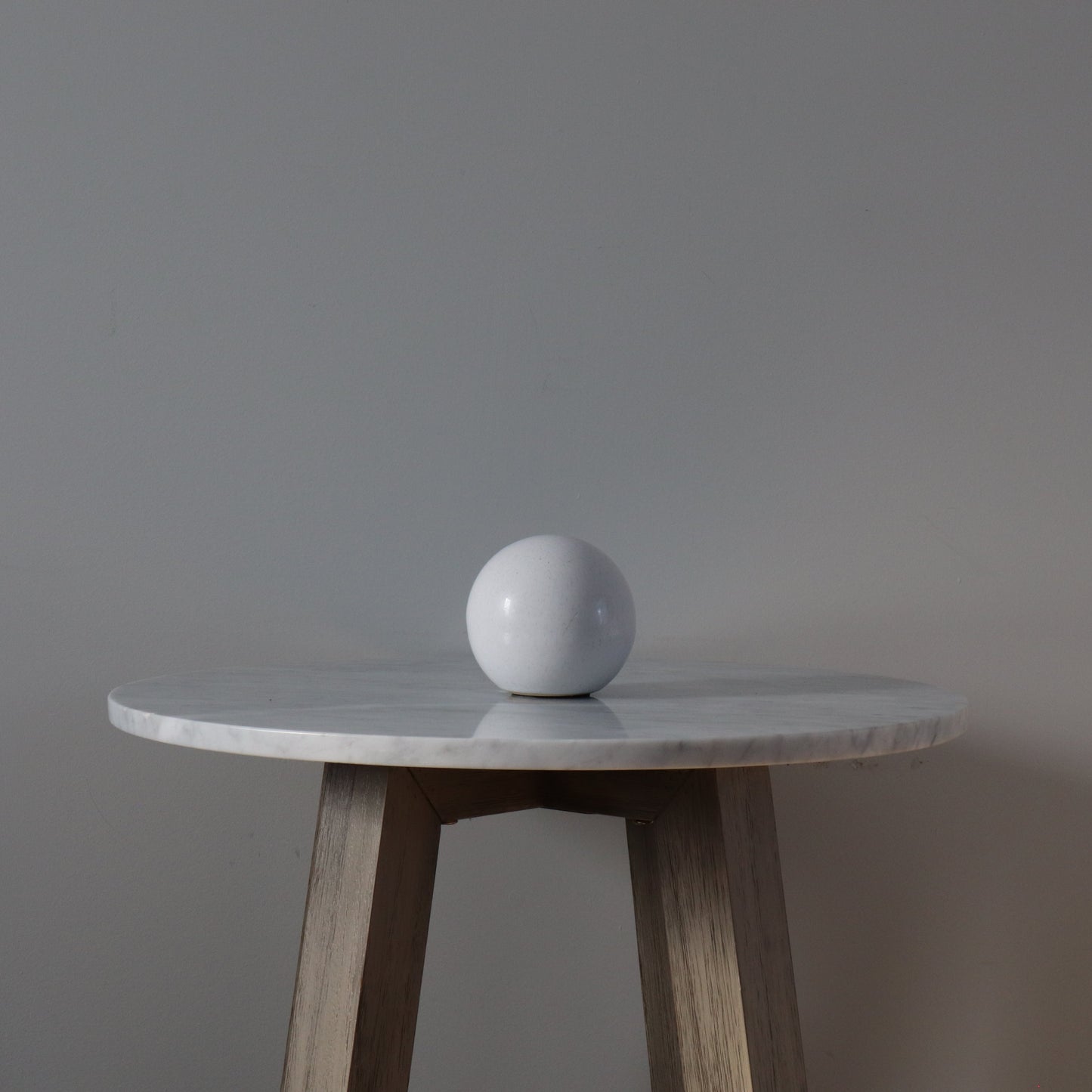Decorative White Sphere