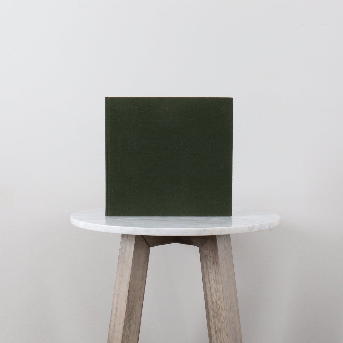 Large Square Dark Green Book