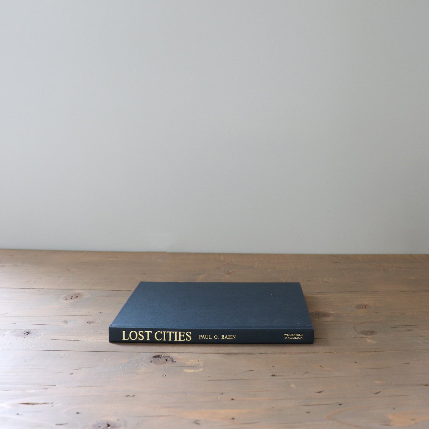 Medium Blue Hardcover Book